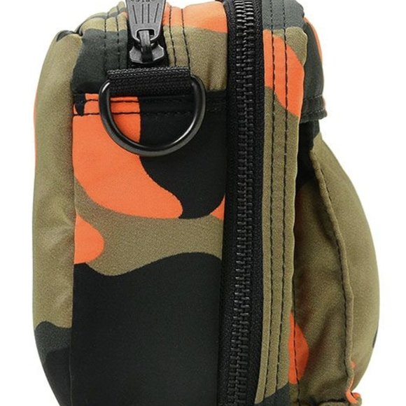 Porter Yoshida Shoulder Bag Camouflage Orange (Brand New) - Picture 7 of 16
